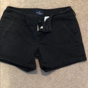 American eagle midi shorts